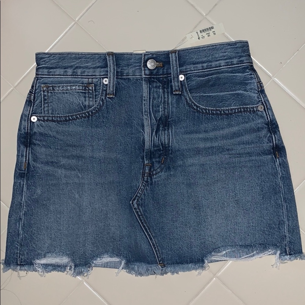 NWT!! Madewell Relaxed Mini Skirt
